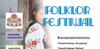 plakat festiwal folkloru